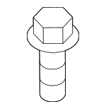 90175S5A000 - Suspension: Engine Cradle Bolt for Honda: Civic, CR-V, Element, HR-V Image