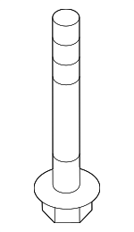 957010804008 - : Engine Cradle Bolt for Honda: Civic, CR-Z Image