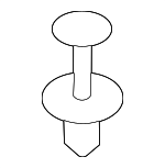 51471911992 - Body: Bumper Cover Rivet for BMW Image