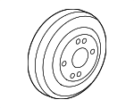 42610S5A000 - Brakes: Drum for Honda: Civic, Fit Image