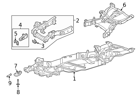 Frame Components for 2018 Ford Expedition #0