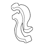 19519PR3003 - : Lower Hose Stay for Acura Image