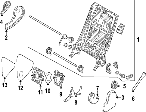 Second Row Seats for 2025 Toyota Sequoia #4