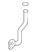 5E145735 - : Oil Outlet Tube for Volkswagen: Jetta, Taos Image