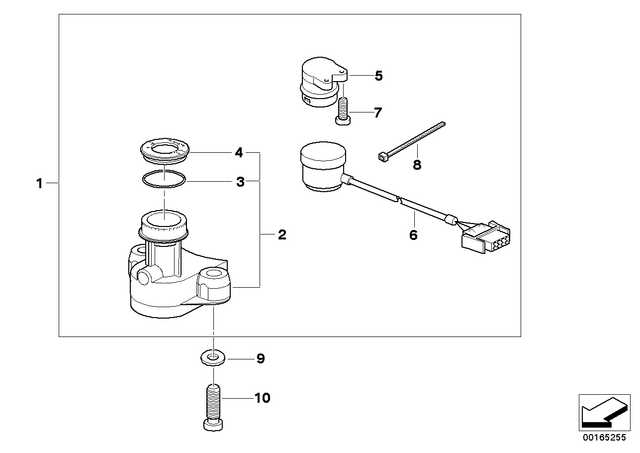 61127698138 - : Adapter Lead, Ignition And Light Switch for BMW-Motorrad Image