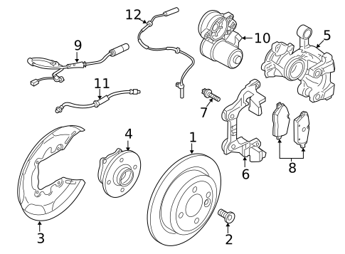 Anti-Lock Brakes for 2024 Mini Cooper Countryman #1