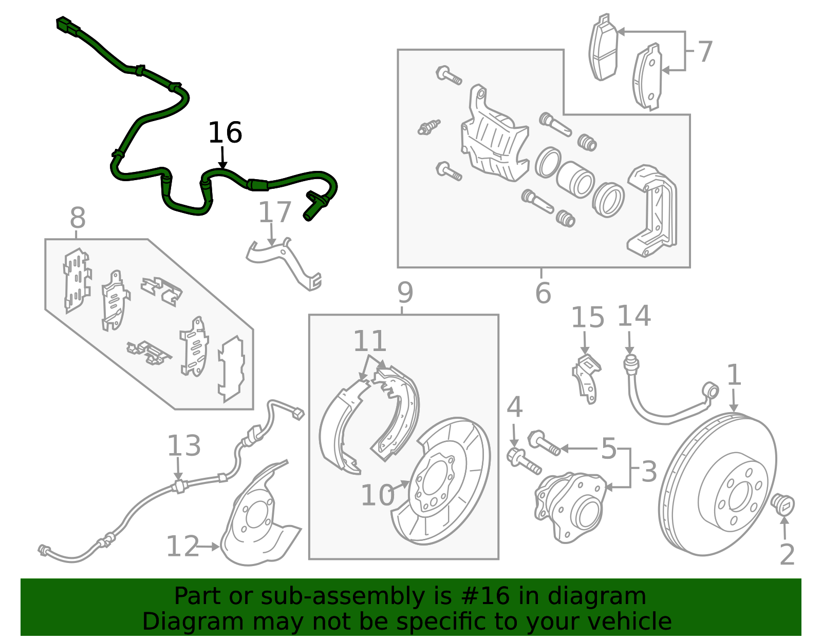47900-4CB2A - ABS Sensor 2017-2021 Nissan | Official Nissan Parts Store