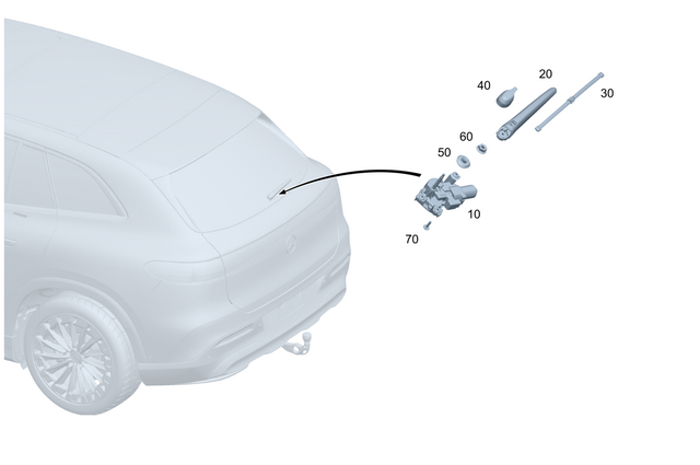 9988005 - Electr. System: Grommet, Open, Smooth for Mercedes-Benz Image image