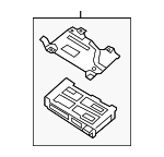 280603SG0A - Body: Amplifier for Nissan Image