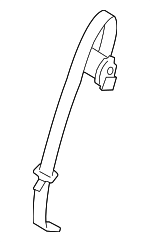 898502J500H9 - Electrical: Center Seat Belt for Kia: Borrego Image