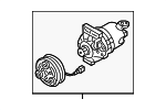 K2600JN30MNW - HVAC: Value Advantageâ„¢ AC COMPRESSOR for Nissan: NV200 Image