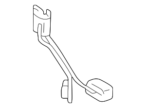 thumbnail image 2 of Evan-Fischer Chrome Rear Door Handle Set For 1998-2007 Toyota Land Cruiser – 2 Pieces, No Key Hole 2 of 3