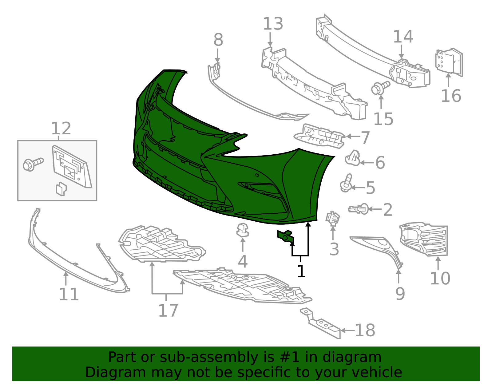 52119-0A902 - Bumper Cover 2016-2018 Lexus | Longo Lexus Parts