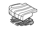 89250T6100 - Body: Seat Cushion Pad for Hyundai Image