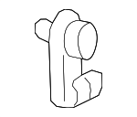 84662T2AA01 - Body: Tie Down Hook for Honda: Accord Image