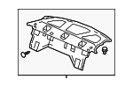 84505T3LA51ZA - Body: Pkg Tray Trim for Honda: Accord Image
