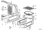 65111367160 - Audio, Navigation, Electronic Systems: Cover for BMW Image