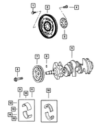 4471933 - 3.5L Gas; Engine: Flexplate Or Flywheel Backing Plate for Mopar Image