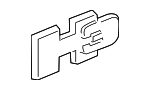 15094459 - Body: Nameplate for Hummer: H3, H3T Image