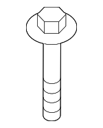 9YA02A608C - Engine: Air Duct Bolt for Mazda: 3, 6, CX-3, CX-30, CX-5, CX-50, CX-9, MX-30 EV Image