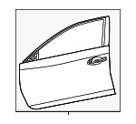 801013TA0A - Body: Door Shell for Nissan: Altima Image