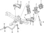 52036736AB - Suspension: Link for Dodge: Dakota Image