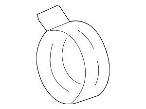 2018-2024 GM Radiator Inlet Hose Clamp 11548970 GM | GMPartsDirect.com