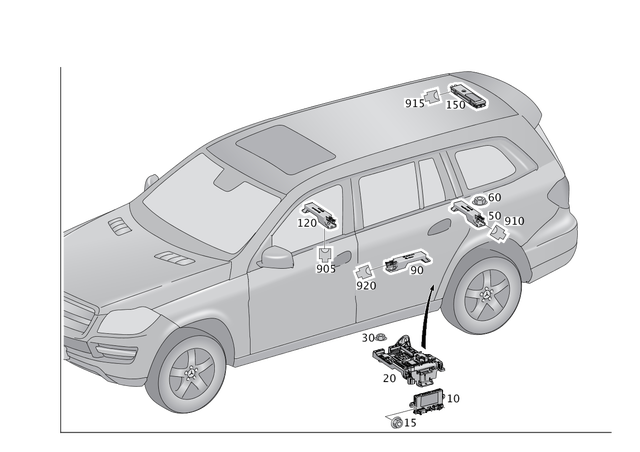 1669006108 - Electrical System: Control Unit for Mercedes-Benz Image image