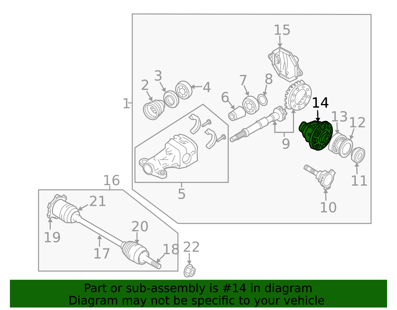 38420-2C000 - Differential Carrier 2013-2020 Nissan 370Z | Official ...