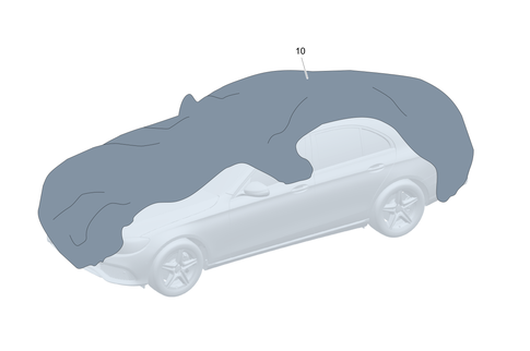 Tarpaulin for 2023 Mercedes-Benz CLS450 #0