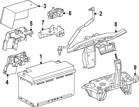 Battery for 2025 Lexus LX700h #2