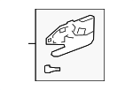 6920502300C0 - Body: Handle, Inside for Toyota Image