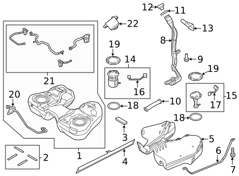 Gaskets & Sealing Systems for 2018 Ford Explorer #0