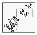 56100G9330NNB - : Steering Wheel for Genesis: G70 Image