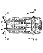4779052AC - : Anti-Lock Brakes Sensor, Right for Chrysler: 300M, Concorde | Dodge: Intrepid Image