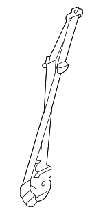 FA1Z58611B08AG - Electrical: Seat Belt Assembly for Lincoln: MKX Image