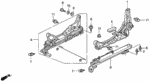 90128SR3003 - Interior/Bumper: BOLT-WASHER (8X16) for Honda Image