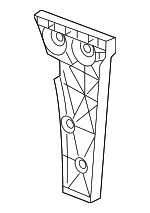 4K8807454 - Body: Side Support for Audi: A7 Sportback, S7 Sportback Image
