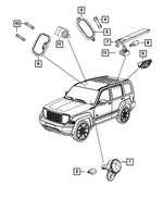 5137535AA - Electrical: Map Light Switch for Mopar Image