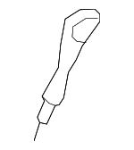 1255A069 - Engine: Dipstick for Mitsubishi: Lancer, Outlander Image