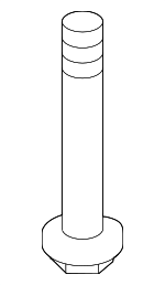 9011916024 - Suspension: Engine Cradle Mount Bolt for Lexus: LS460, LS600h, RZ300e, RZ450e Image