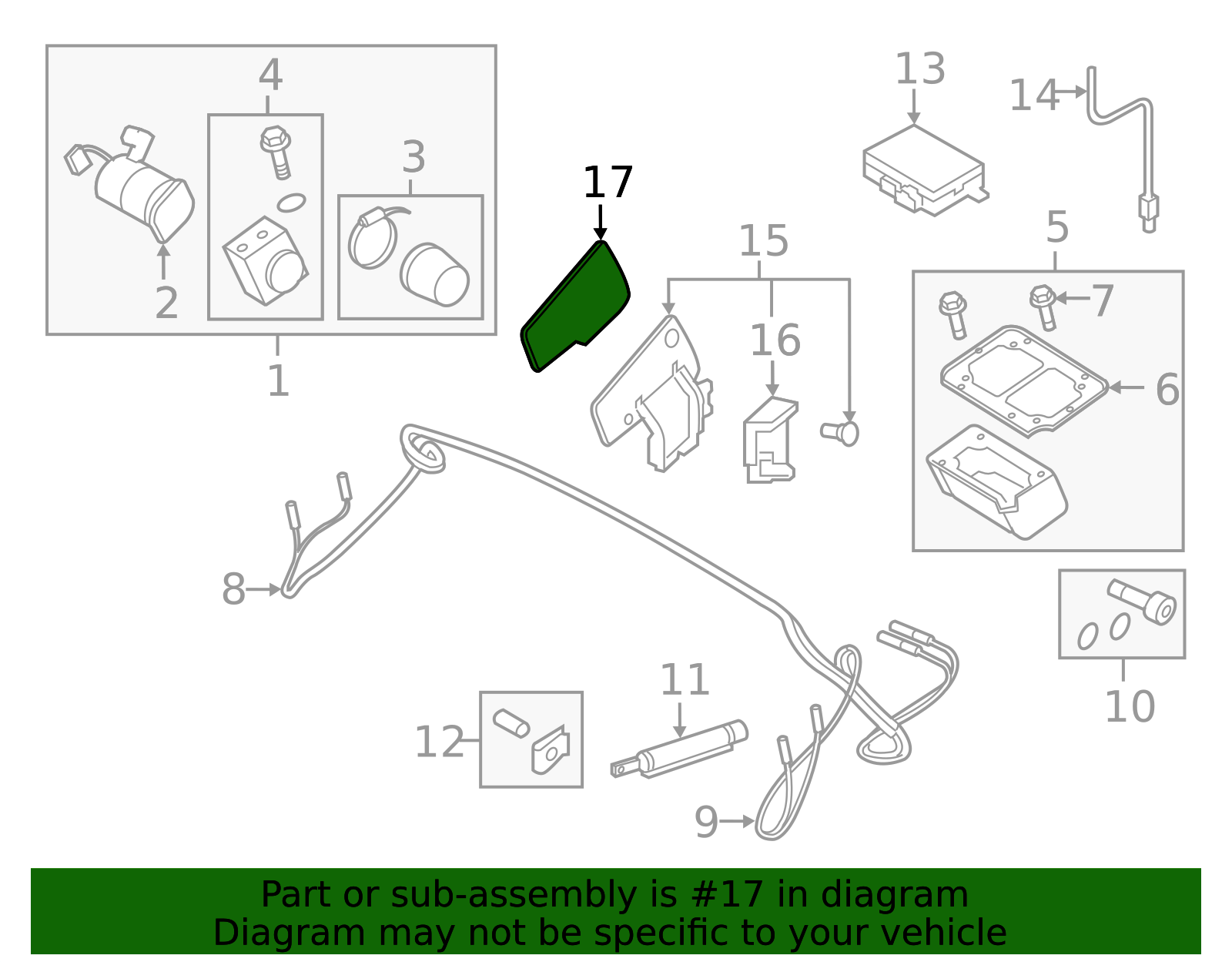 8J7-871-258-C-24A - Trim 2008-2015 Audi | OEM Audi Warehouse