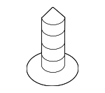 865952T500 - Body: Lower Cover Clip for Hyundai Image