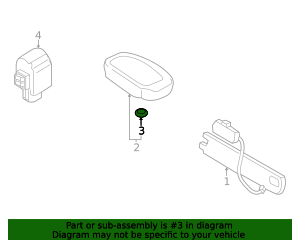 95430-U2032 - Keyless Entry Transmitter Battery 2009-2026 Kia | Kia ...