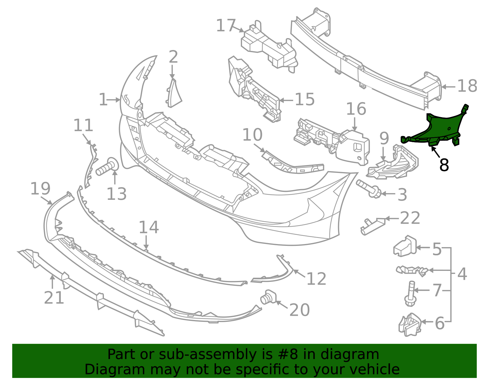 2020-2022 Hyundai Sonata Duct 86544-L0100 | QuirkParts