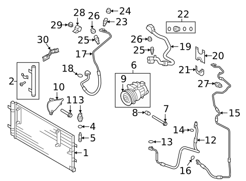 Hoses & Pipes for 2009 Audi A5 Quattro #0