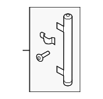 8K0298403A - HVAC: Dehydrator for Audi: A4, A4 Quattro, A5, A5 Quattro, A6, A6 Quattro, A7 Quattro, allroad, Q5, RS5, RS7, S4, S5, S6, S7, SQ5, TT RS Quattro Image
