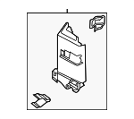 LC5Z7831005AB - : Pillar Trim for Lincoln: Aviator Image