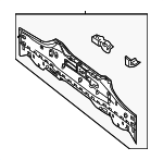 79110JB130 - Body: Rear Body Panel for Nissan: Altima Image