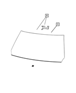 68401938AD - : Windshield for Mopar Image